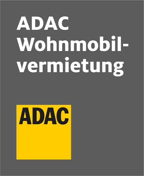 Logo des ADAC für Wohnmobilvermietung